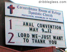 Anal convention
