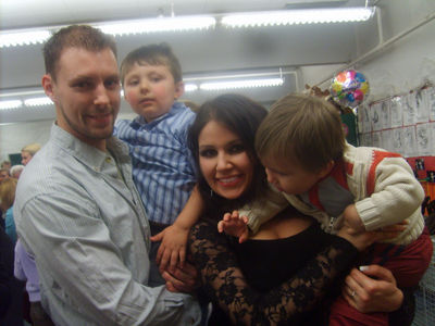 Steven,David,Ya,Danilka-xmas party@pre-school
