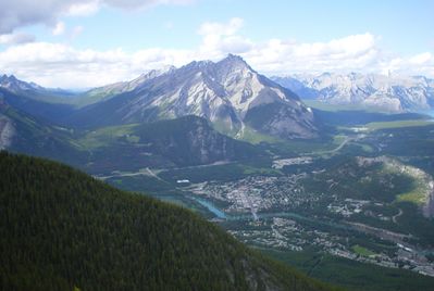 Banff National Park - the oldest National Park in  Canada
